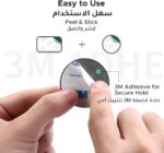 UGREEN Metal Plate Magnetic Patch Sticker(4 Pack), Universal Conversion Kit Pad Thin for Phone Case Fit for iPhone 16/15/14/13/12/11/X Series, Samsung S25/24/23/22/21/20, Black 2 Round 2 Rectangle - Image 3