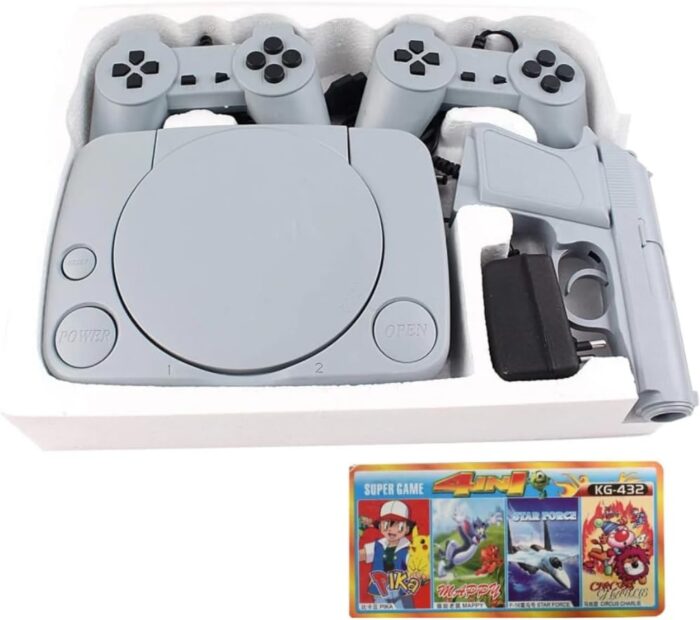 Techking (HOT Summer with 15 Years Warranty) Trendy 8 Bit LCD Plug Tv Video Gaming Console with Classic Inbuilt Game Like Super Mario Bros, Contra, Double Dragon 2, Duck Hunt, F1 Race - Image 4