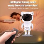 HJB VISSO Star Projector Night Light with Timer, Remote Control and 360°Adjustable Design, Astronaut Nebula Galaxy Night Light Projector for Children Adults Baby Bedroom, Party Room and Game Room - Image 4