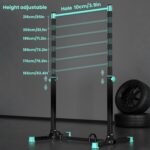 UimoKi Multifunctional Pull Up Bar Chin Up Bar Dip Station for Home Gym Strength Training Adjustable Pullup Fitness Equipment Exercise Rack - Image 7