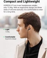 UGREEN In-ear Headphone 3.5mm Wired Earphone with Microphone Headset Stereo Sound Noise Isolating Earphones Compatible with MacBook Pro 2021,iPhone,iPod,iPad,Mac Studio,PS4/ PS5,MP3/4,Android Phone - Image 4