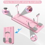 STAYOUNG Multifunctional Pilates Abdominal Board - Exercise Fitness Board, Foldable Home Gym Exercise Fitness Equipment for Strength Training Core Workout, Suitable for Fitness, Weight Loss (Pink) - Image 7