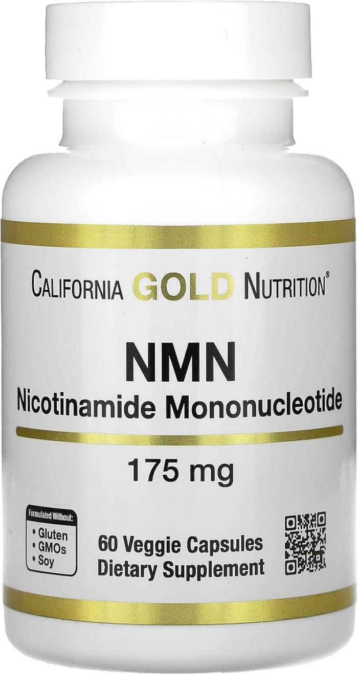 California Gold Nutrition, NMN, 175 mg, 60 Veggie Capsules