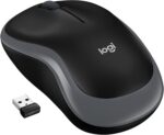 Logitech 910-002235 Logitech M185 Wireless Mouse, Swift Gray ()