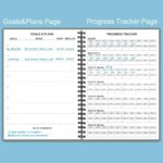 Nokingo Fitness Planner for Women & Men - A5 Workout Log Book/Exercise Workout Log to Track Weight Loss, GYM, Bodybuilding Progress - Daily Health & Wellness Workout Journals, 5.8X8.25 In Workout Book - Image 3