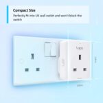 Tapo Smart Plug Wi-Fi Outlet, Works with Amazon Alexa &Google Home,Max 10A Wireless Smart Socket, Device Sharing, Alexa Plug, No Energy Monitoring No Hub Required (Tapo P100), White,Packaging may vary - Image 2