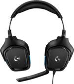 Logitech G432 Wired Gaming Headset, 7.1 Surround Sound, Dts Headphone:X 2.0, 50 mm Audio Drivers, Usb And 3.5 mm Audio Jack, Flip-To-Mute Mic, Lightweight, Pc/Mac/Xbox One/Ps4/Nintendo Switch - Black - Image 3