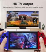 X16 Handheld Game Console – 6.5" HD Display, 8GB Card with 10,000+ Classic & Modern Games | Portable Retro Gaming System for Kids & Adults | Perfect for Travel, Entertainment & Gifting - Image 3