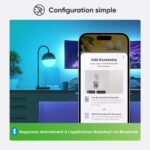 Nanoleaf Matter Essentials 2 Pack Wifi Smart LED Bulbs E27 Smart RGBW Smart Lights, Custom Timetables, App/Voice Control (Compatible with Alexa, Apple, Google), Living Room Office Gaming - Image 6