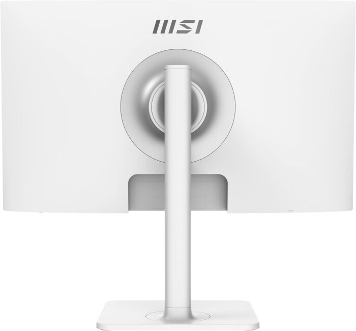 MSI Modern MD2412PW 23.8 Inch FHD Office Monitor - 1920 x 1080 IPS Panel, 100 Hz, Eye-Friendly Screen, HDR Ready, Built-in Speakers, 4-Way Adjustable Stand - HDMI 1.4b, USB Type-C, White - Image 7