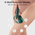 BoSidin Laser Hair Removal, IPL Hair Removal with Painless Ice-Cooling, 2-in-1 Face SR Rejuvenation, 6+1 Modes, 6 Levels Hair Removal for Women Permanent, Laser Hair Removal Kit with Shaver, Goggles - Image 6