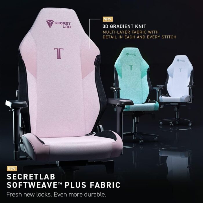 Secretlab Titan Evo Mint Green Gaming Chair - Reclining - Ergonomic & Comfortable Computer Chair with 4D Armrests - Magnetic Head Pillow & 4-Way Lumbar Support - Small - Green - Fabric - Image 8