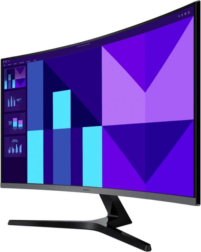 Samsung 32-inch S3 (S39GD) FHD 100Hz Curved Monitor, Game Mode, Eye Saver Mode, Multiple Connectivity with HDMI Port, Built-in Speakers, LS32D396GANXZA, 2025 - Image 10