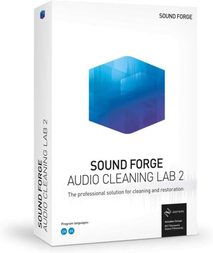 Sound Forge Audio Cleaning Lab|2|1 Device|Perpetual License|PC|Disc|Disc