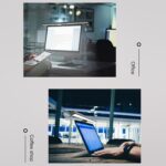 Dpofirs Computer Screen Monitor Lamp, PC Monitor Light Bar, e-Reading LED Lamp with Stepless Dimmable, Touch Control, Quick Reading Mode, 3 Color Temperature Adjustment, Timer 60min Off (White) - Image 6