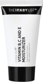 The INKEY List Vitamin B, C and E Moisturiser 50ml, Lightweight Moisturising Face Cream, AM/PM Skincare, Vegan Friendly, Suitable For All Skin Types