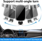 LUNQIN Car Phone Holder for Cadillac XT5 2017-2025 and Cadillac XT6 2020-2025 SUV Auto Interior Accessories Best Cell Phones Mount Cellphone Mobile Cradle Charging Navigation Bracket Vent Accessory - Image 5