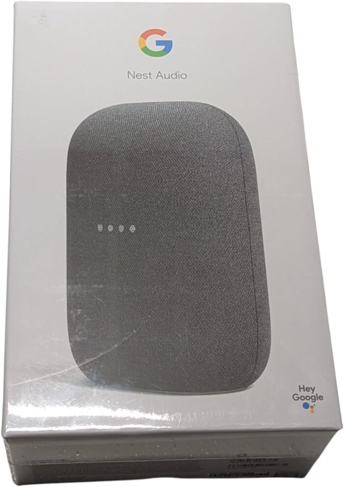 Google Audio Bluetooth Speaker - Wireless Music Streaming, Powerful Sound, Assistant Built-in, Wi-Fi and Bluetooth Connectivity, Smart Home Control, Stereo Pairing (Charcoal) - Image 4