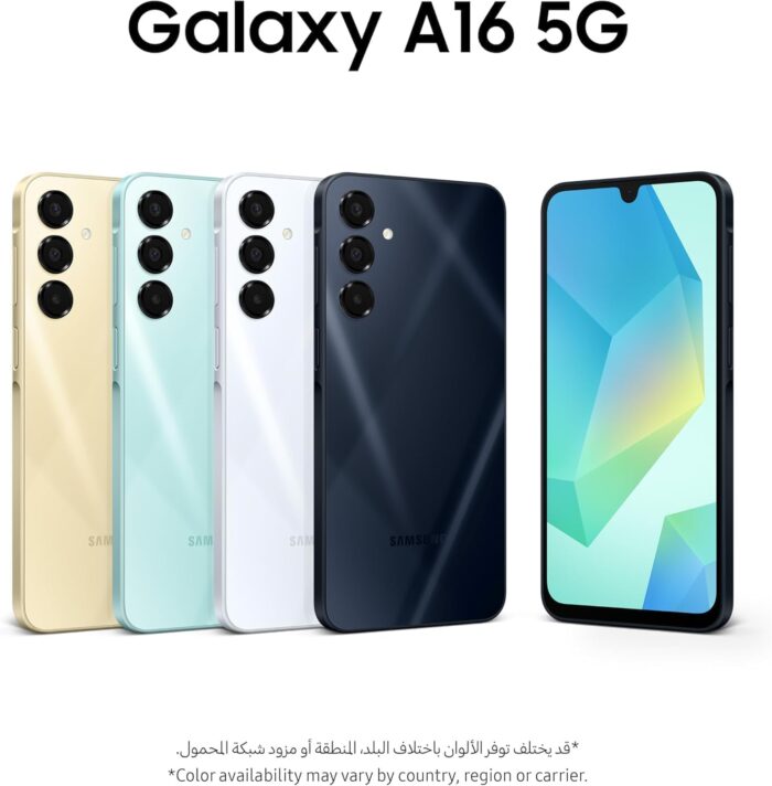 Samsung Galaxy A16 5G (Blue Black, 4GB RAM, 128GB Storage) | Super AMOLED | 50MP Triple Camera | 5000mAh Battery | IP54 | NFC | 6 OS Upgrades | International Version - Image 4