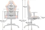 Cougar Gaming Chair Armor Elite, Steel-Frame, Breathable PVC Leather, 160° Recliner System, 120Kg Weight Capacity, 2D Adjustable Arm-Rest, Steel 5-Star Base- Orange - Image 2