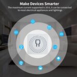Sanofuturion WiFi Smart Switch Module, Mini DIY Breaker Module, Compatible with Tuya/Smart Life, Alexa, Google Home, Fits Behind Rocker Wall Switch, Support 1/2 Way Switch,Need Neutral Wire (1Pack) - Image 5
