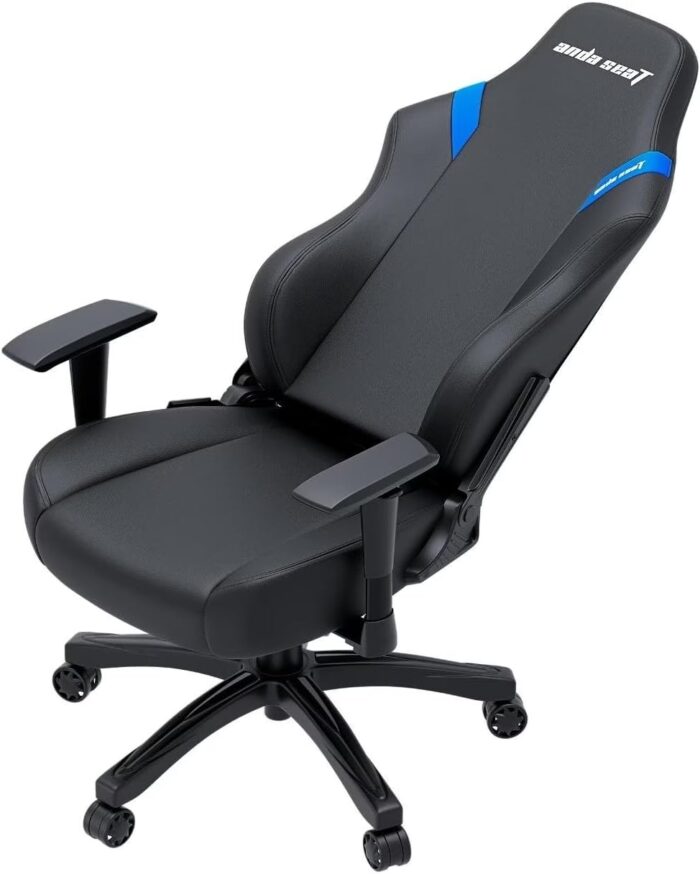 Anda Seat Luna L Gaming Chair - black&blue PVC - Image 3
