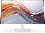 HP Series 5 27 inch FHD Monitor with Speakers - 527sa,27inch(68.6 cm),FHD(1920 x 1080),300 nits,Integrated Speakers,Anti-Glare, Eye Ease,3.28kg