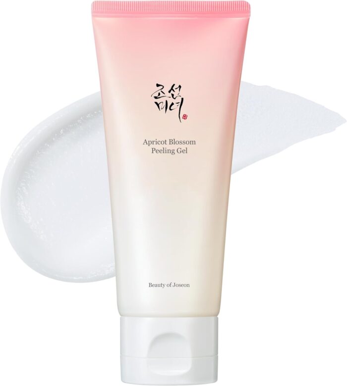 Beauty of Joseon Apricot Blossom Peeling Gel Soft Exfoliating Face and Body Scrub Dead Skin Cells Remover for All Skin Types, Korean Skincare for Men Women, 100ml