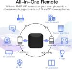 MOES WiFi RF IR Smart Home Universal Remote Controller for TV, Air Conditioning, Appliances, and More, Compatible with Tuya/Smart Life App and Voice Control via Alexa and Google Home - Image 2