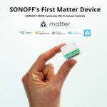SONOFF MINIR4M Matter Smart Switch, 2 Way Smart Switch, WiFi Wall Switch, Support Matter Protocol, Voice Control 4 Piece Compatible with Alexa/Google Home/Home Assistant, 2400W/10A - 4 PCS - Image 2