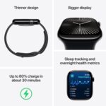App.le Watch Series 10 GPS 46 mm Smartwatch with Jet Black Aluminium Case with Black Sport Band -Fitness Tracker, Always-On Retina Display MASTER COPY - Image 3