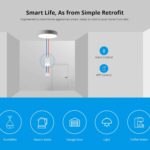 Sonoff Basic R2 (Upgrade) with RED Load ON LED, Blue Wi-Fi LED & Flame, Resistant PC Material, Wi-Fi Smart Switch, Works with eWeLink, Alexa, Google Home - Image 3