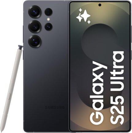Samsung Galaxy S25 Ultra AI Phone, 256GB Storage, 12GB RAM, Titanium Jetblack, Android Smartphone, 200MP Camera, S Pen, Long Battery Life (UAE Version)