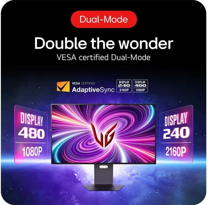 LG 32GS95UV-B.AMA UltraGear Dual-Mode OLED Gaming Monitor, 32-Inch Size - Image 13