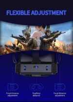 MAKINGTEC VR SHINECON Virtual Reality VR Headset 3D Glasses VR Goggles for TV, Movies & Video Games, Compatibale iOS & Android Smartphone Within 4.7-7 inch Screen, Black - Image 9
