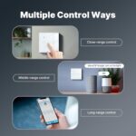 MOES Tuya WiFi Smart Touch Switch - Sleek Glass Panel, Works with Alexa & Google Home, Neutral/No Neutral Wire Installation (Capacitor Included) - 3 Gang - Image 5