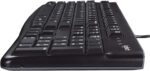 Logitech 920002565 MK120 Wired Desktop Set, Keyboard/Mouse, - Image 3
