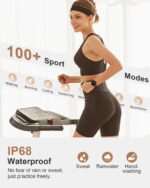 Smart Watch for Women, 1.19" AMOLED Touchscreen Fitness Tracker, Make/Answer Calls, Heart Rate SpO2 Monitor, IP68 Waterproof, Sleep & Activity Tracking Smartwatch for Android Phones iPhone - Image 3