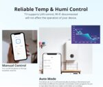 SONOFF THR320D 20A Smart Temperature and Humidity Monitoring Switch,Compatible with Alexa, Google Home,RJ9 4P4C Interface - Image 5