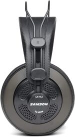 Samson Technologies SR850 Semi Open-Back Studio Reference Headphones, Black - Image 3