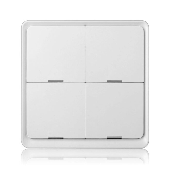 Tuya ZigBee Wireless Smarts Scene Switch 4 Gang Scenario Switch 4 Road Slab Scene Keys Switch Tuya Smarts Home Assistant Smarts Home Automation Compatible with Alexa, Google Home, Siri, Smarts Life - Image 7