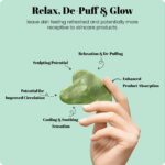 ROSELYNBOUTIQUE Gua Sha & Jade Roller for Face Set Self Care Gifts for Women - Facial Skin Care Tools Muscle Roller Massager Relaxing Relieve Wrinkles - Natural Healing Crystal Stone - Image 4