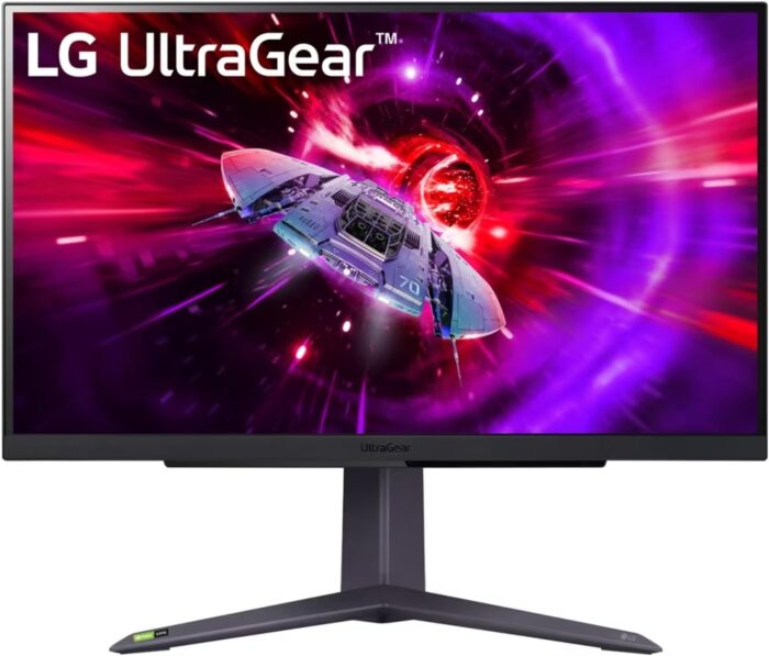 LG 27GR75Q, UltraGear Gaming Monitor(27”) QHD IPS Display(2560 * 1440),165Hz & 1ms, HDR 10, sRGB 99%(Typ.), G-SYNC, AMD FreeSync Premium, Anti-Glare, Height, Pivot, HDMI, DP Black(27GR75Q-B.ATR)