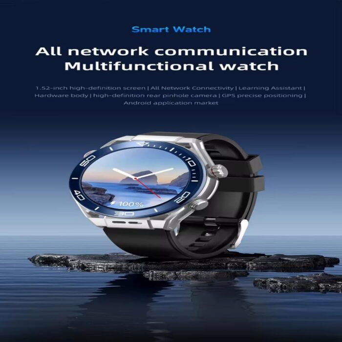 CY01 5G Smart Watch/Fitness Tracker, Heart Rate & Blood Pressure Monitor, GPS, Waterproof, Sleep Tracker, Touch Screen, Call & Message Alerts, Long Battery, iOS & Android Compatible - Image 3