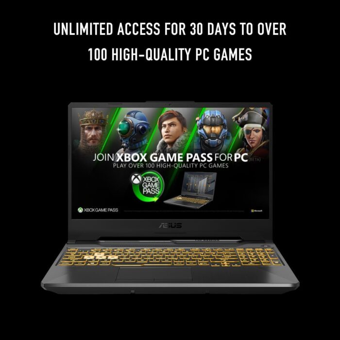 ASUS TUF Gaming A15 Gaming Laptop, 15.6” FHD 144Hz Display, NVIDIA® GeForce RTX™ 3050, AMD Ryzen™ 5 7535HS, 8GB DDR5, 512GB PCIe® Gen4 NVMe™ SSD, Wi-Fi 6, Windows 11, FA506NC-ES51 - Image 8