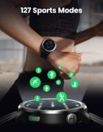 Haylou Solar Neo HF008 Smart Watch, 1.53" HD Display, Smart Message Notifications, Health Monitoring, Bluetooth 5.3 Connection, 150+ Watch Faces, 127 Workout Modes and 7 Days Long Battery Life - Black - Image 7