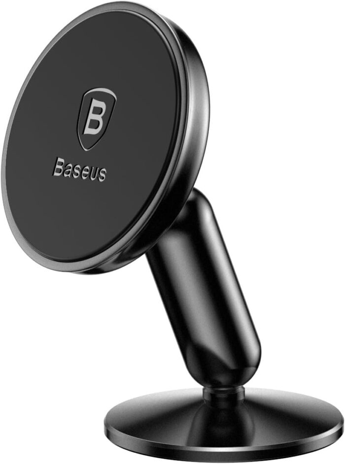 Baseus Magnetic Car Phone Holder for Dashboard, 360° Rotation Cell Phone Mount With Ultra Strong Magnet Compatible with iPhone 15 Pro Max, Samsung Galaxy S24 Ultra & More