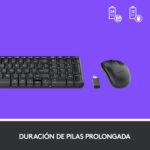 Logitech MK220 Wireless Compact Keyboard and Mouse Combo for Windows, 24 Month Battery, Compatible with PC, Laptop - Black - Image 5