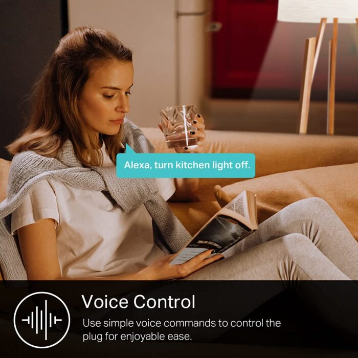 Kasa Smart - 15A Ultra Mini Plug, Smart Home Wi-Fi Plug Works with Alexa, Google Home and IFTTT, No Hub Required, UL Certified, 2.4G WiFi Only, 2-Pack (EP10P2) - Image 6