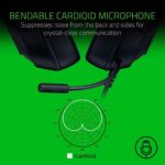 Razer Kraken Ultralight Gaming Headset: 7.1 Surround Sound - Lightweight Frame - Green Logo Lighting - Integrated Audio Controls - Bendable Cardioid Microphone - For Pc One Size Rz04-02950100-R381 - Image 4